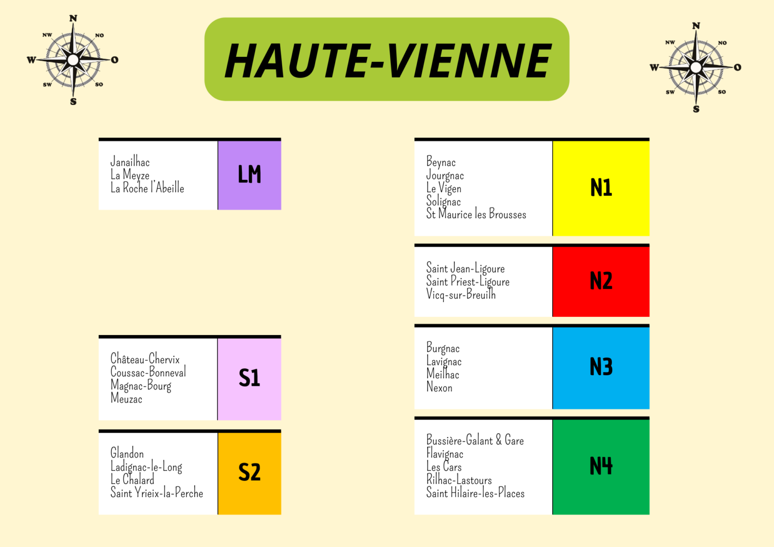Visiter Point Zone Les différentes zones de prise en charge, pour transport vers des lieux ...